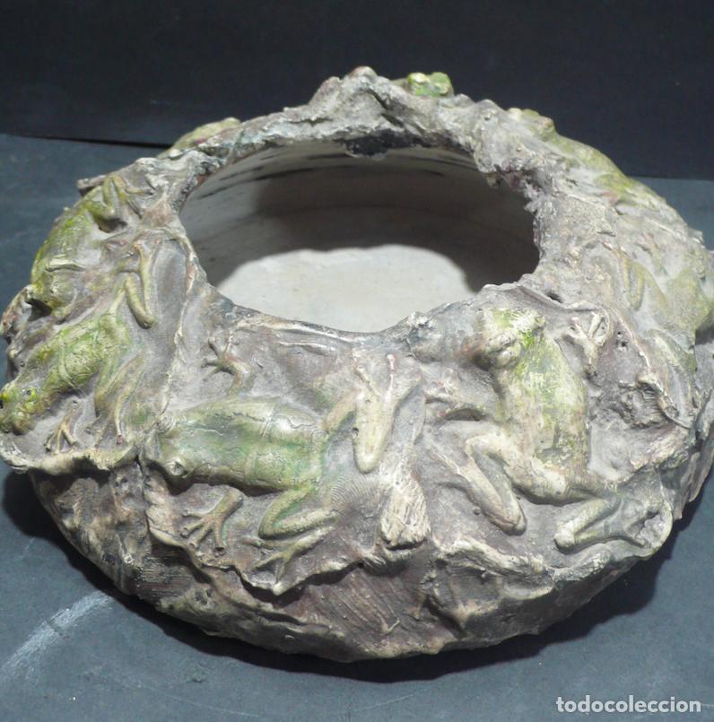 Vintage: CUENCO DE CERAMICA CON RELIEVE - Foto 3