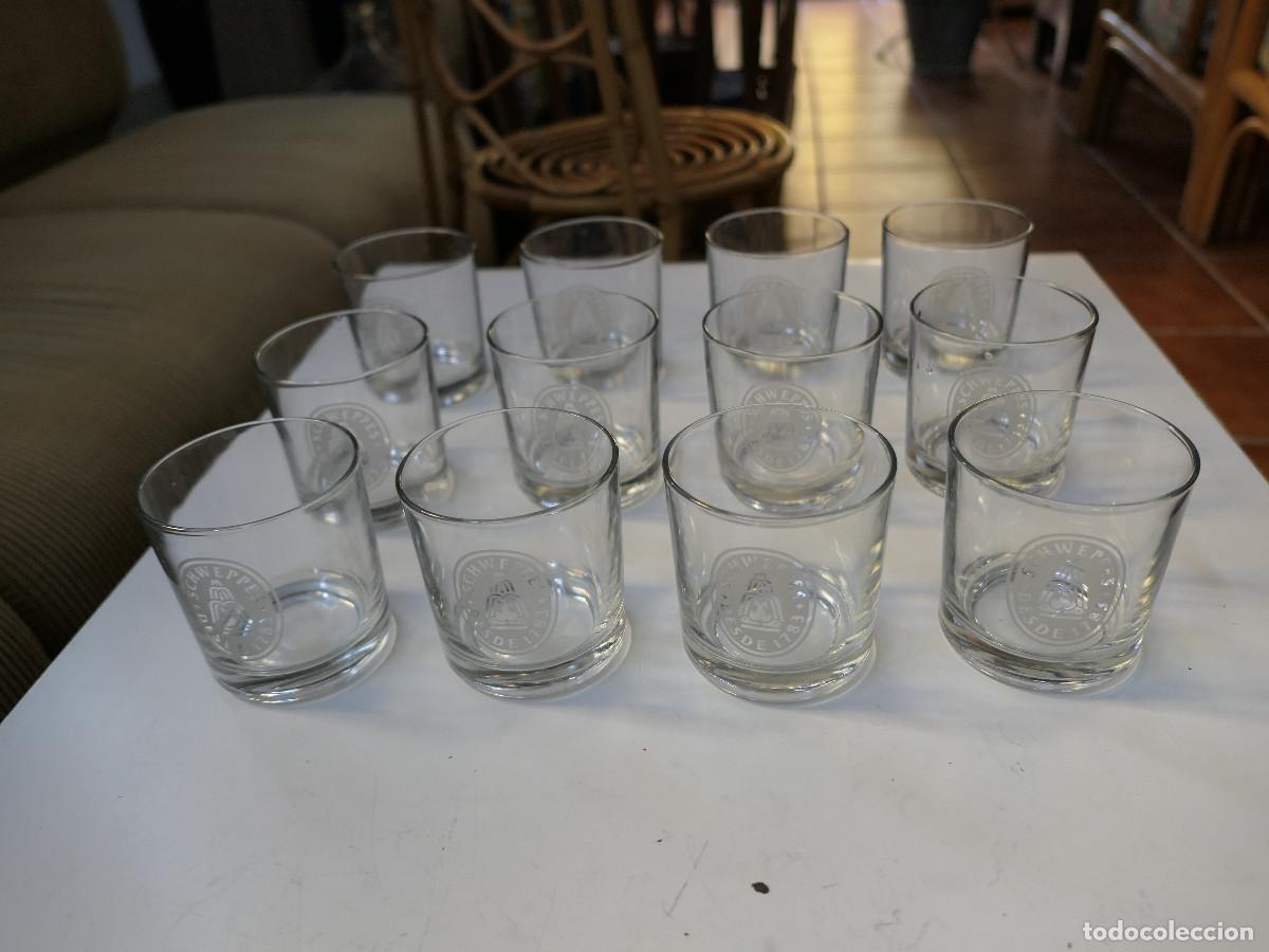 Vintage: 12 vasos Schweppes 1783 - Foto 1
