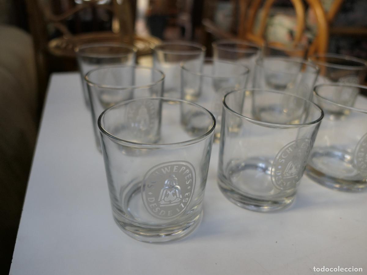 Vintage: 12 vasos Schweppes 1783 - Foto 3