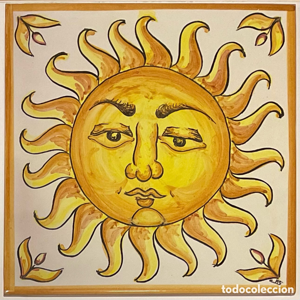 Vintage: Sol - Azulejo de cer&aacute;mica - Foto 1