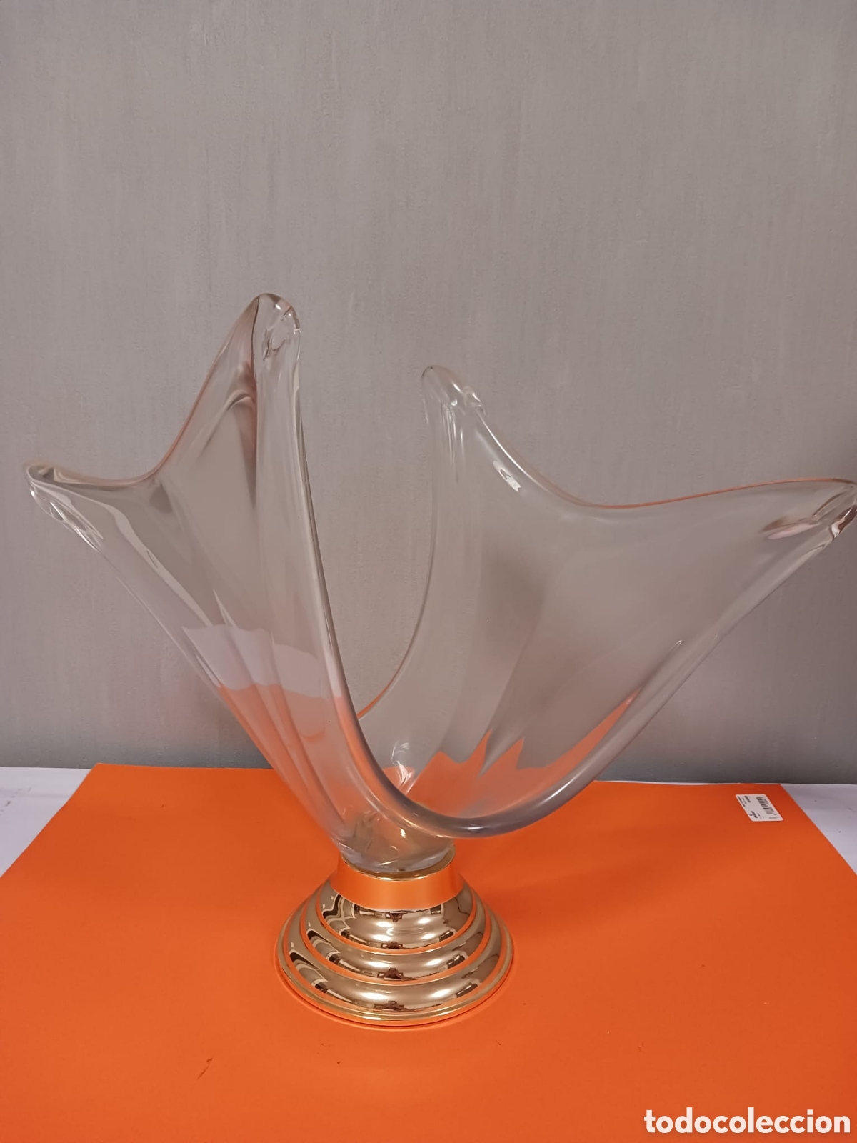 Vintage: Centro de mesa de cristal - Foto 3