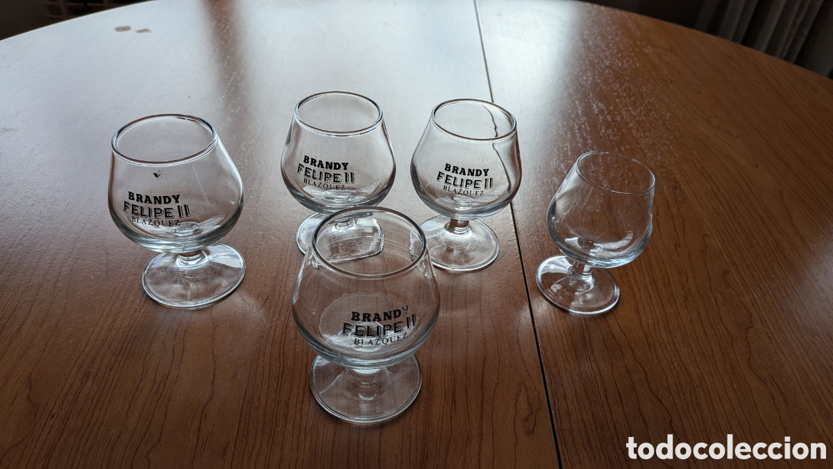 Vintage: Copas brandy Felipe II - Foto 3