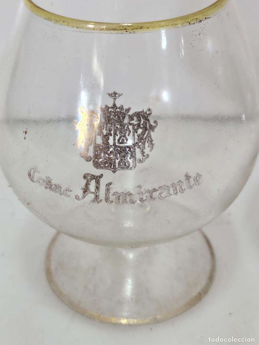 Vintage: 2 copas de conac cristal - Foto 3