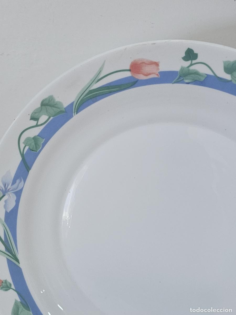 Vintage: plato de cristal opalino - Foto 2