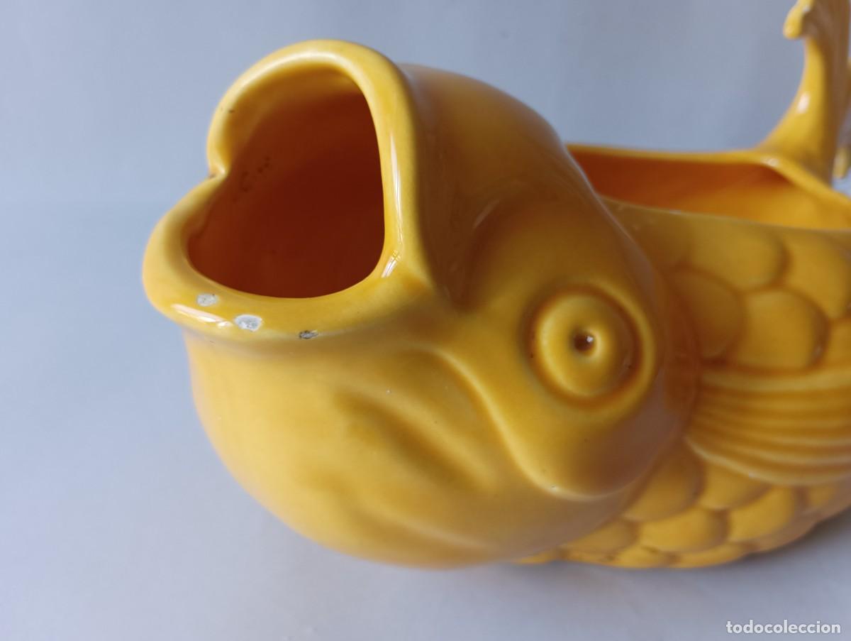Vintage: CENTRO CERAMICA MANISES, 40 CMS. - Foto 10