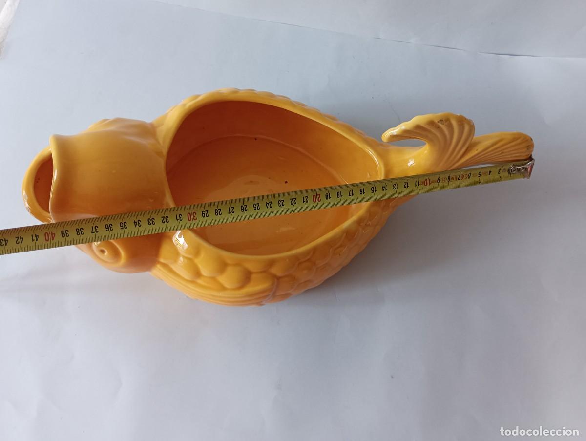 Vintage: CENTRO CERAMICA MANISES, 40 CMS. - Foto 13
