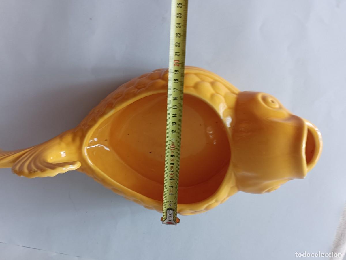 Vintage: CENTRO CERAMICA MANISES, 40 CMS. - Foto 14