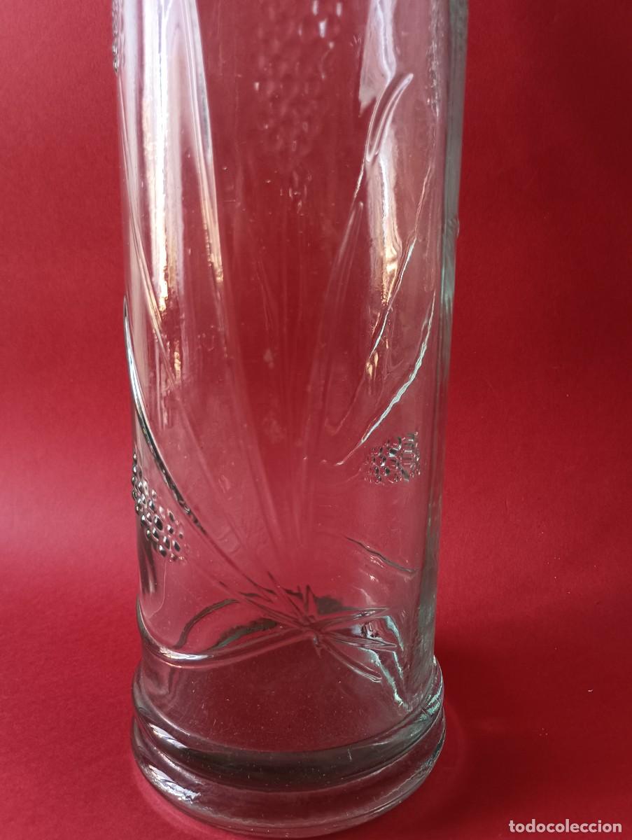 Vintage: Florero cristal, decorado, 30 cms. - Foto 4