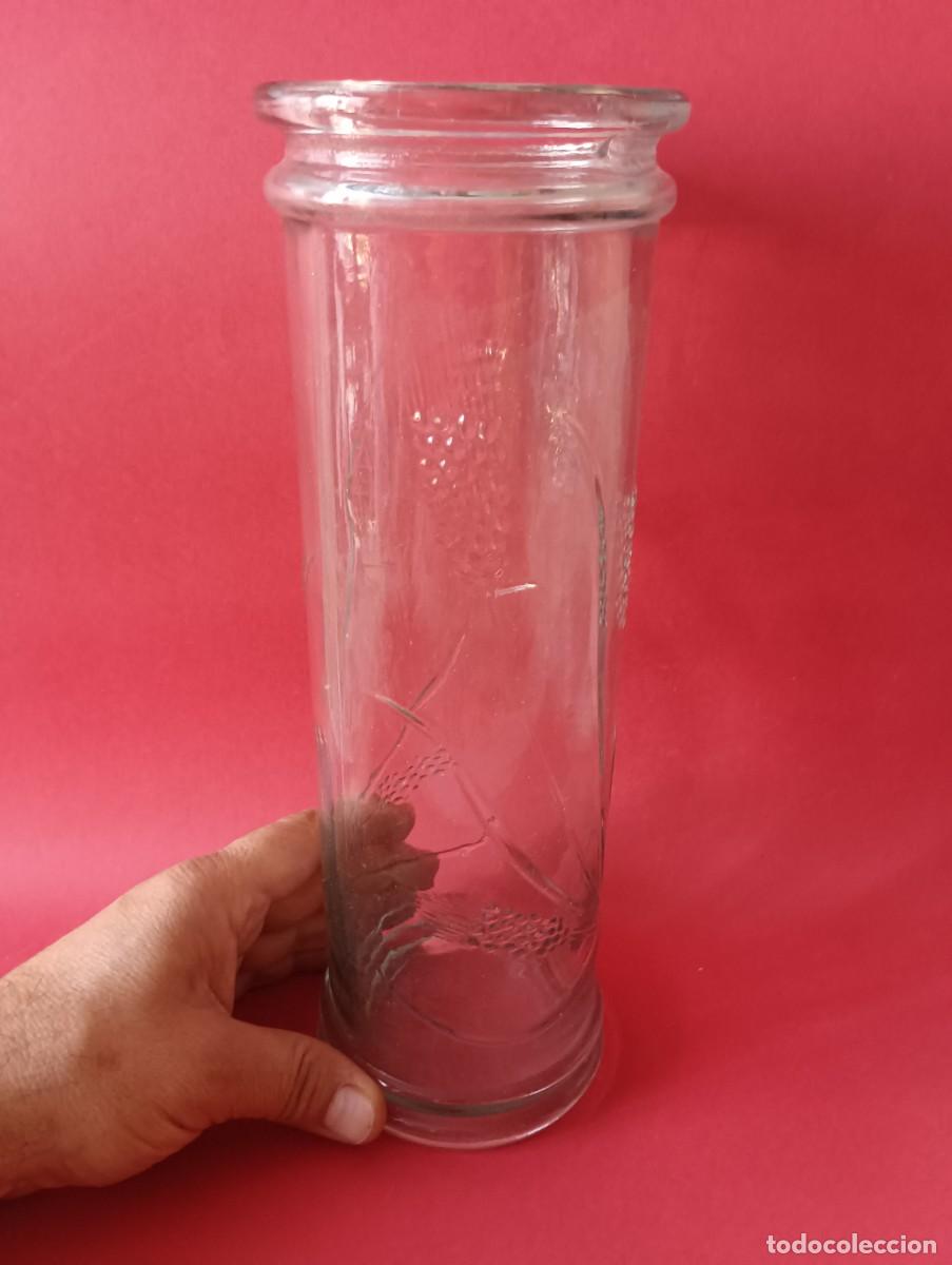 Vintage: Florero cristal, decorado, 30 cms. - Foto 9