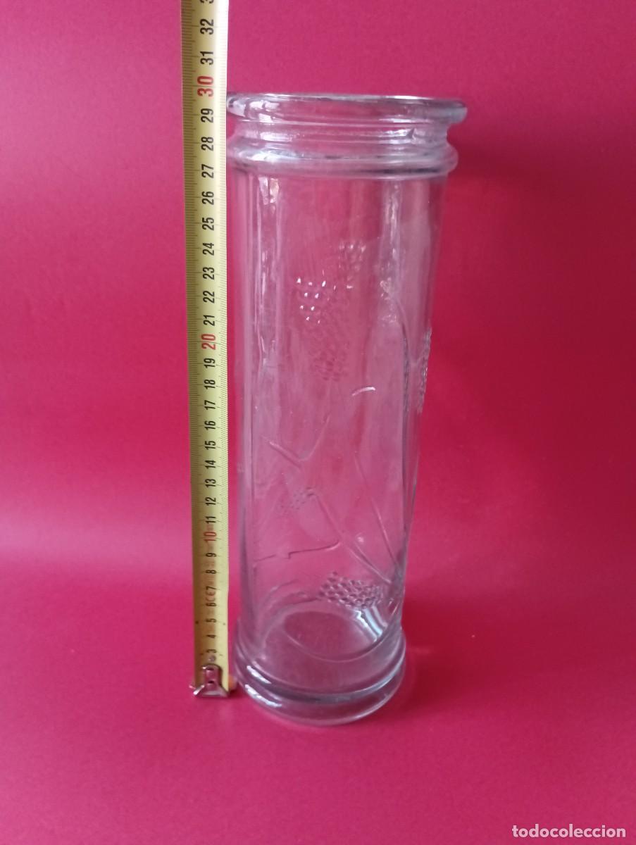 Vintage: Florero cristal, decorado, 30 cms. - Foto 10