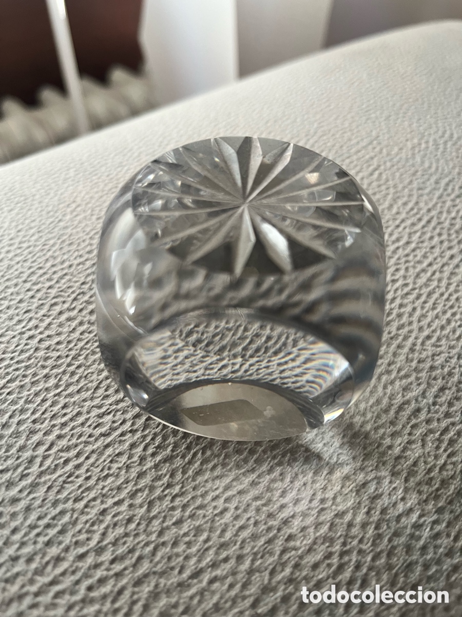 Vintage: Dado de cristal macizo - Foto 1