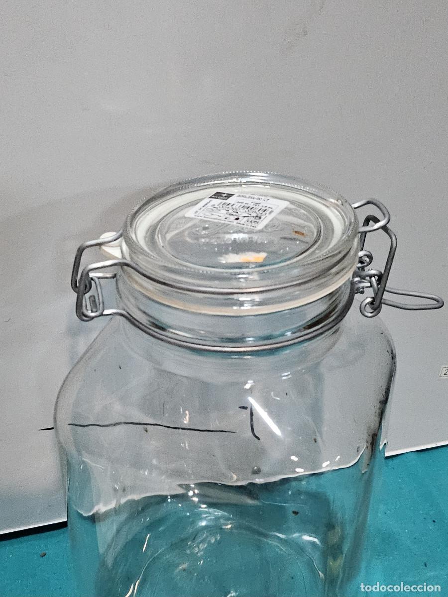 Vintage: tarro de cristal grande - Foto 2
