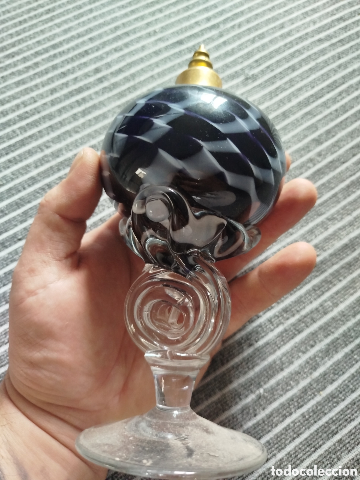 Vintage: Perfumero de cristal de murano - Foto 3