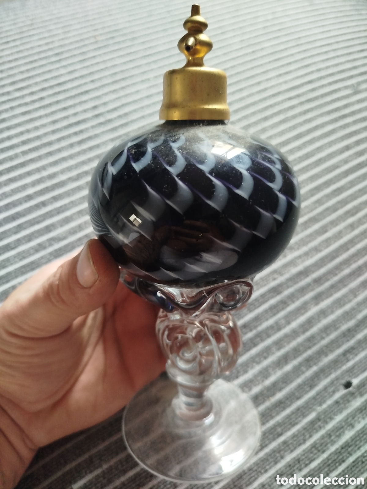 Vintage: Perfumero de cristal de murano - Foto 4