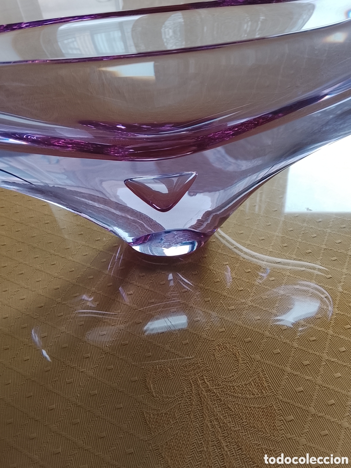 Vintage: MURANO, JARR&Oacute;N DE CRISTAL DE MURANO. - Foto 6