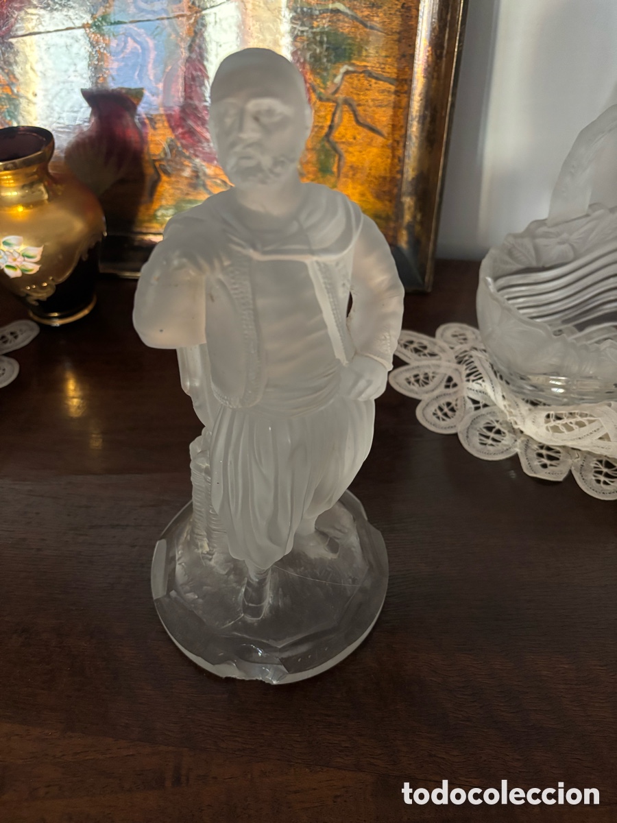 Vintage: 3 figuras de cristal - Foto 3