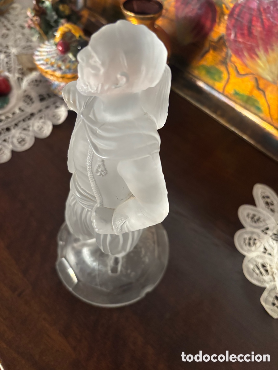 Vintage: 3 figuras de cristal - Foto 4