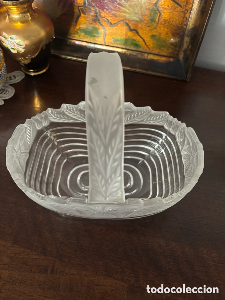 Vintage: 3 figuras de cristal - Foto 6