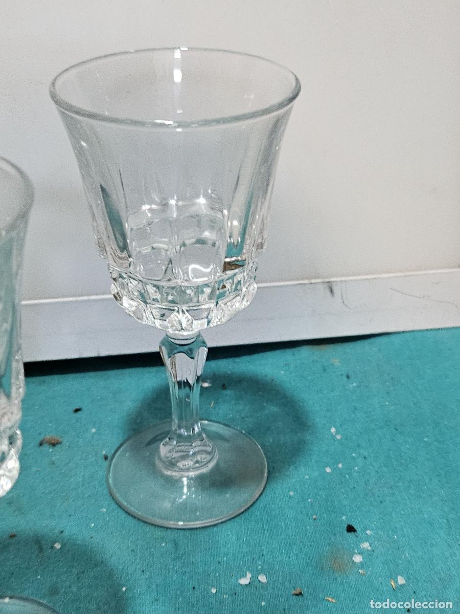 Vintage: 3 copas de cristal vintage - Foto 3
