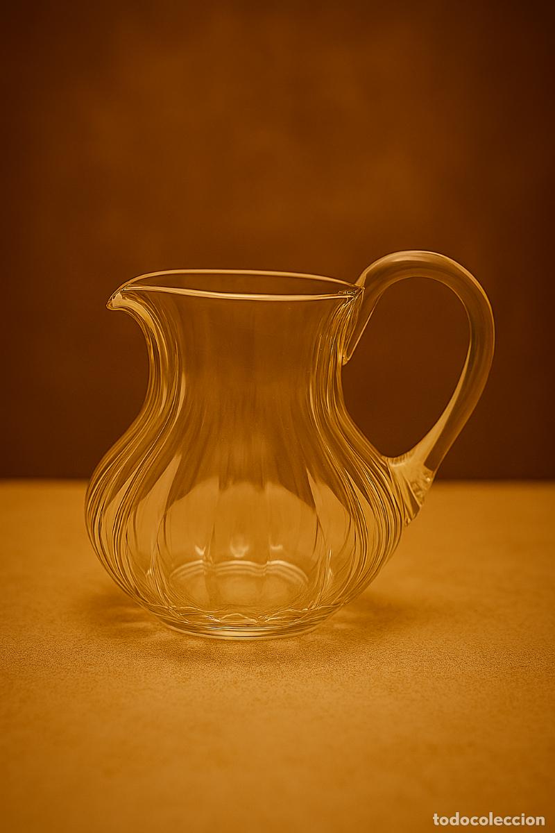 Vintage: arras y Cremeras de Vidrio Acanalado Vintage &ndash; Elegancia Atemporal en Cada Servicio