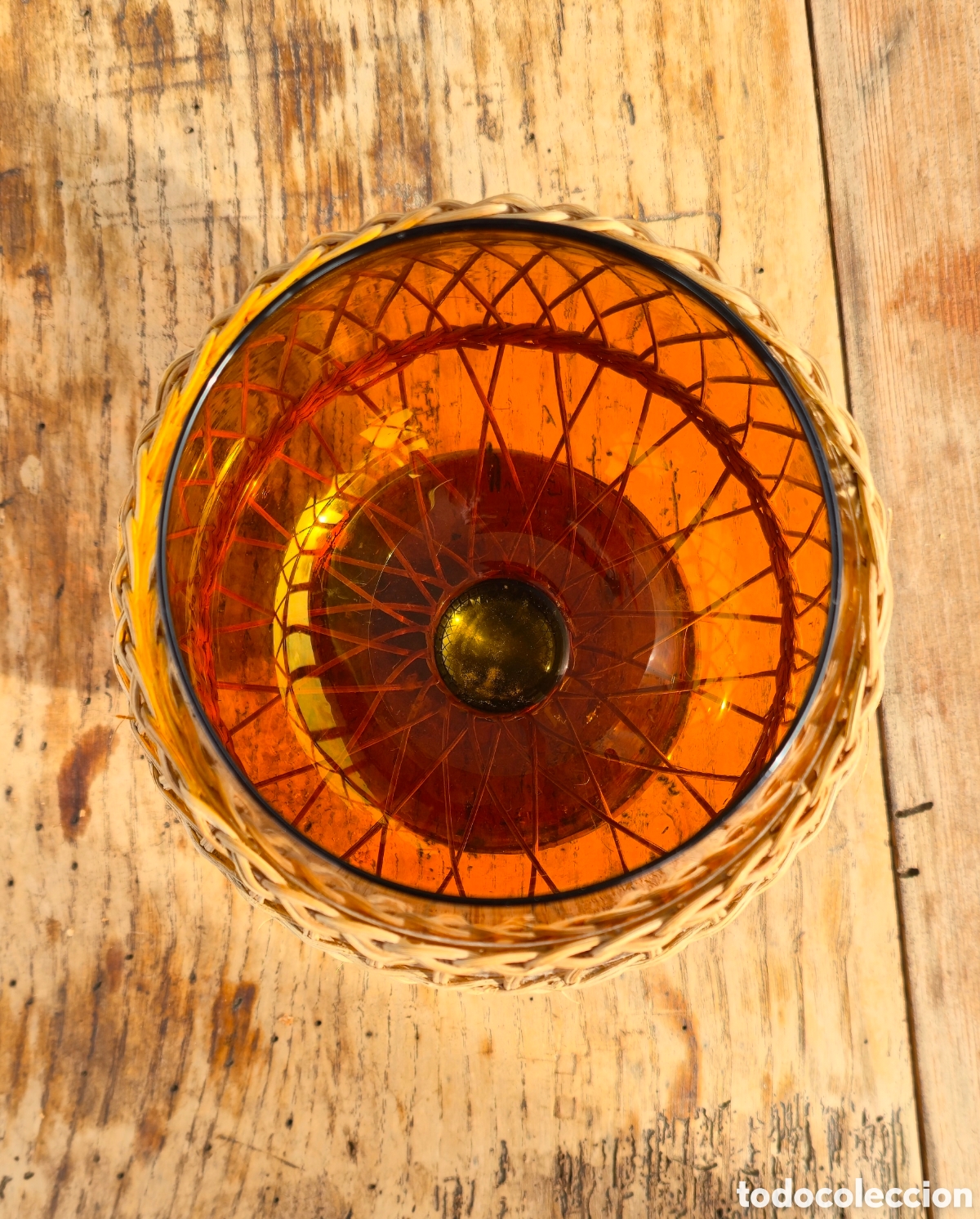 Vintage: Cop&oacute;n cristal y Mimbre - Foto 3