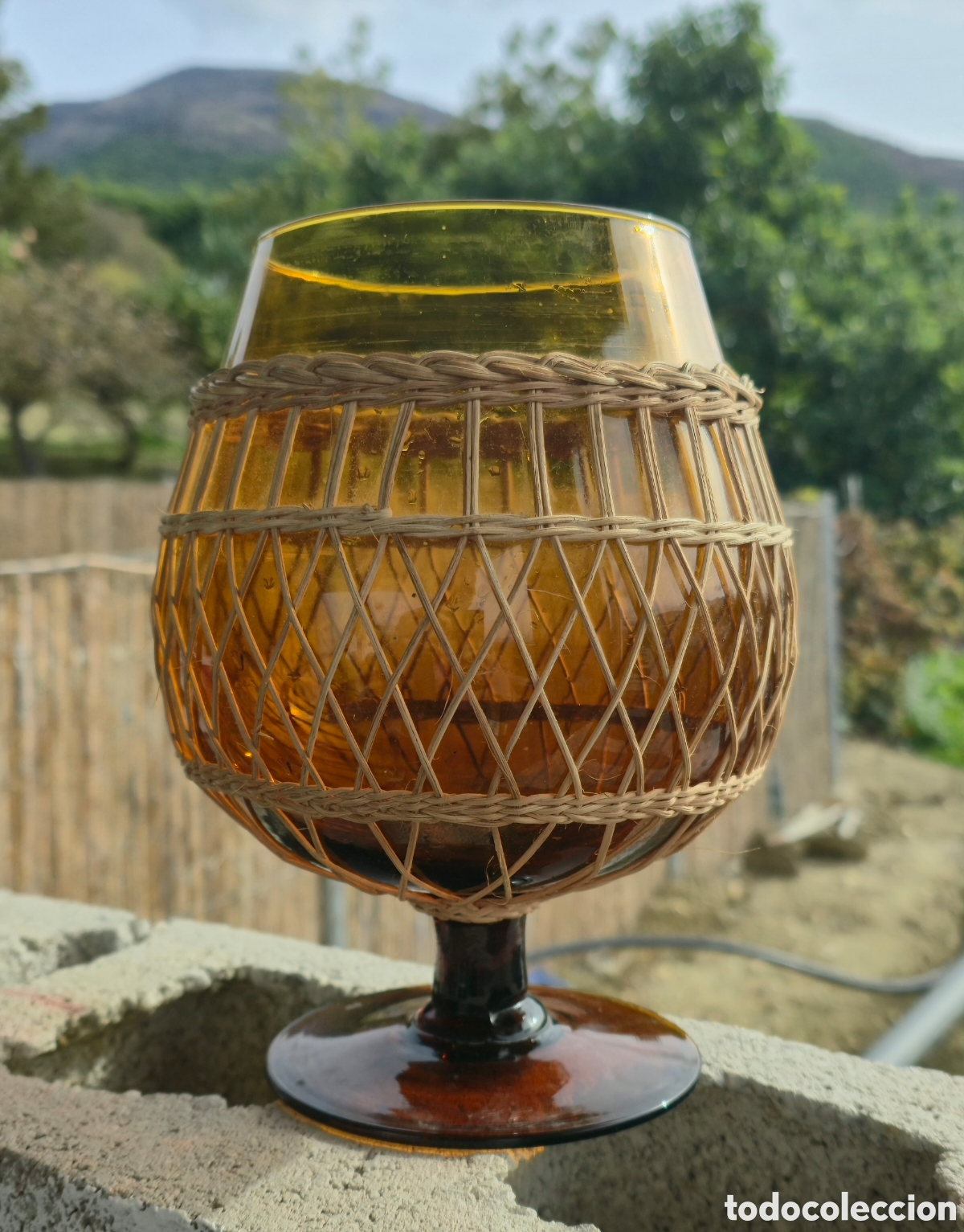 Vintage: Cop&oacute;n cristal y Mimbre - Foto 4