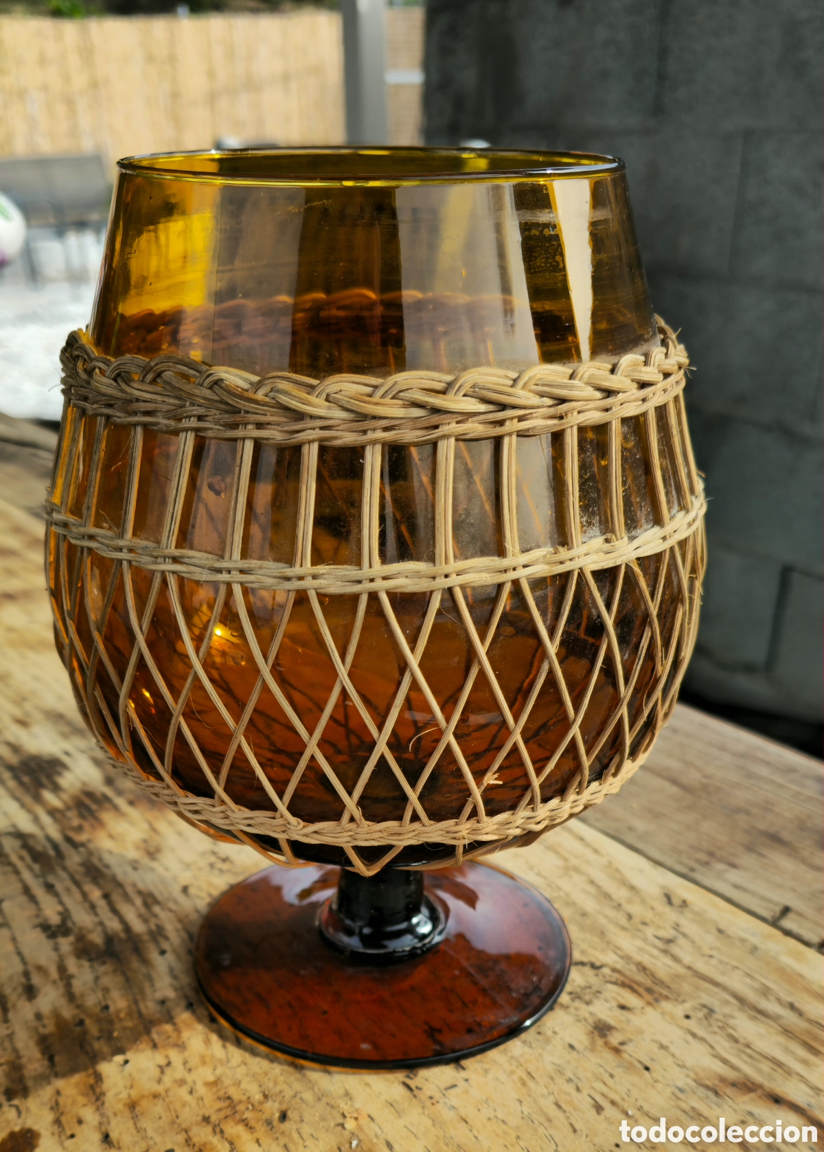 Vintage: Cop&oacute;n cristal y Mimbre - Foto 6