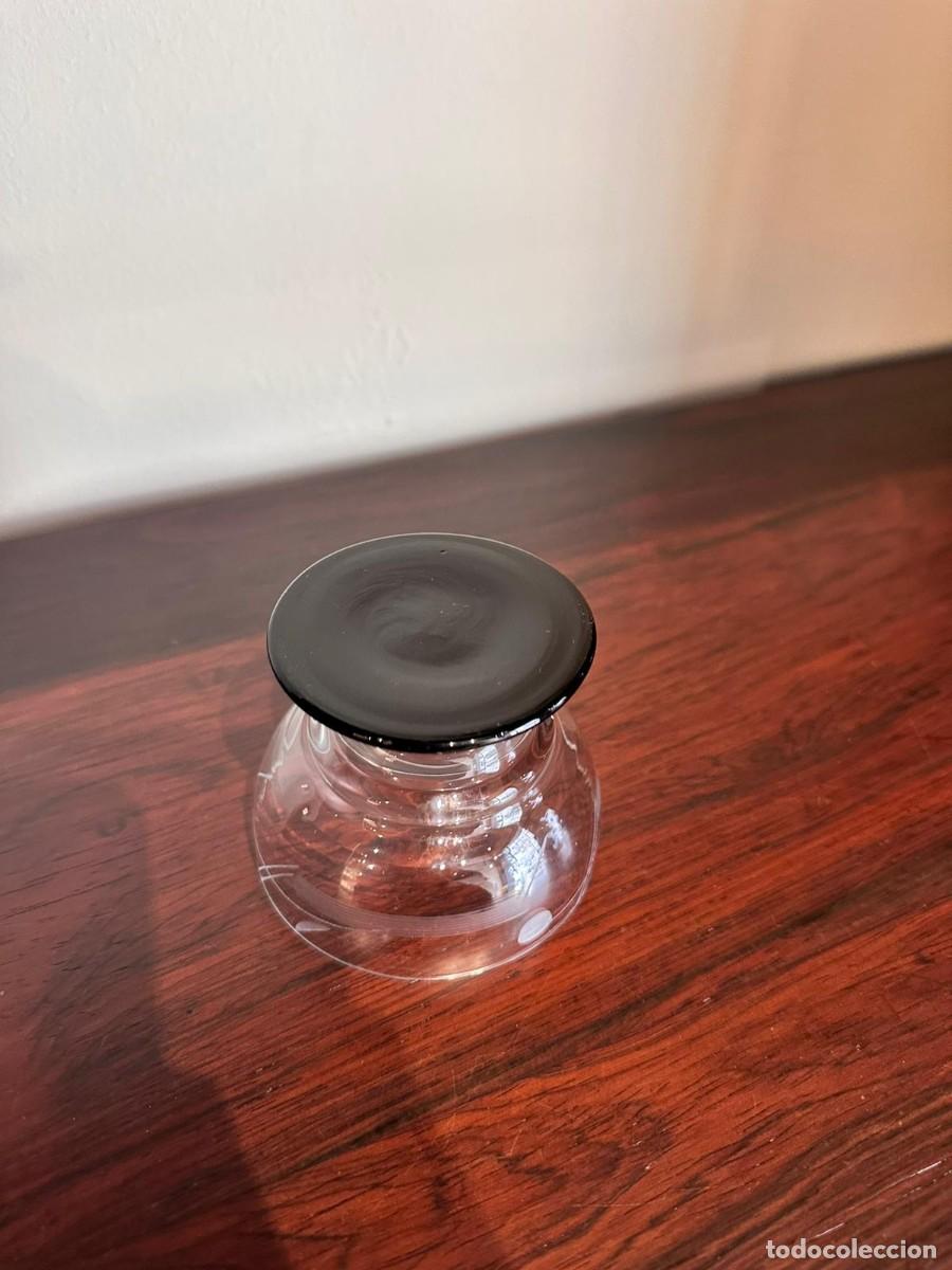 Vintage: Recipiente para ponche y seis copas - Foto 3