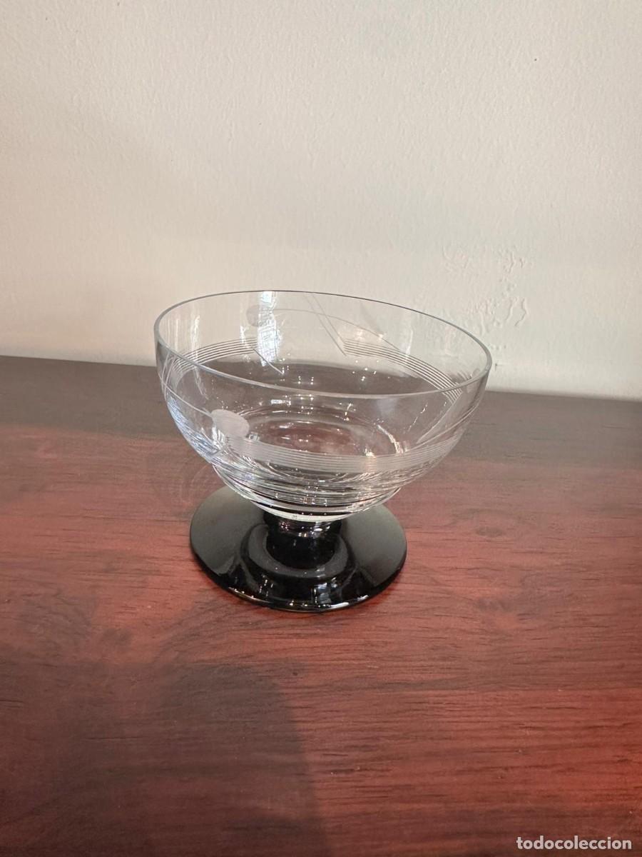 Vintage: Recipiente para ponche y seis copas - Foto 5