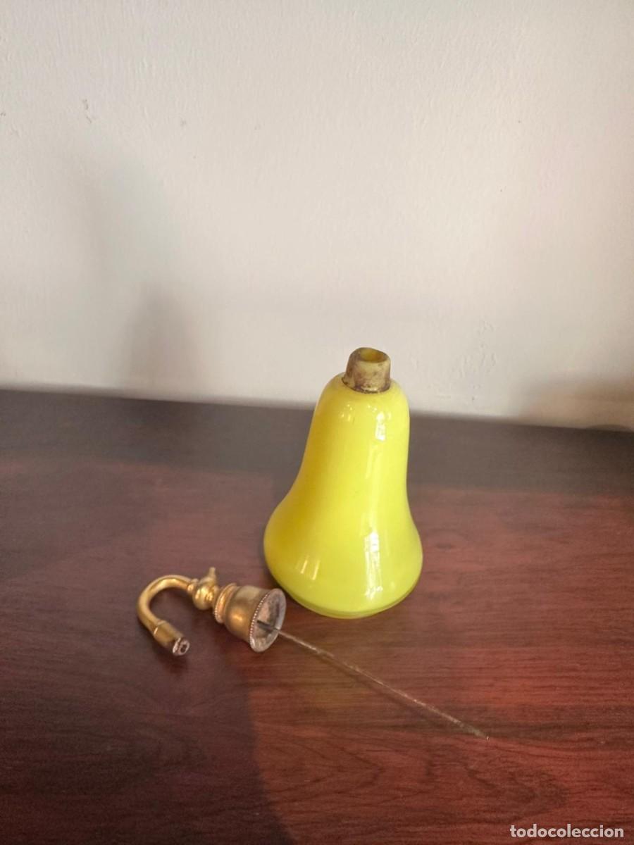 Vintage: Juego de tocador opalina amarillo - Foto 6