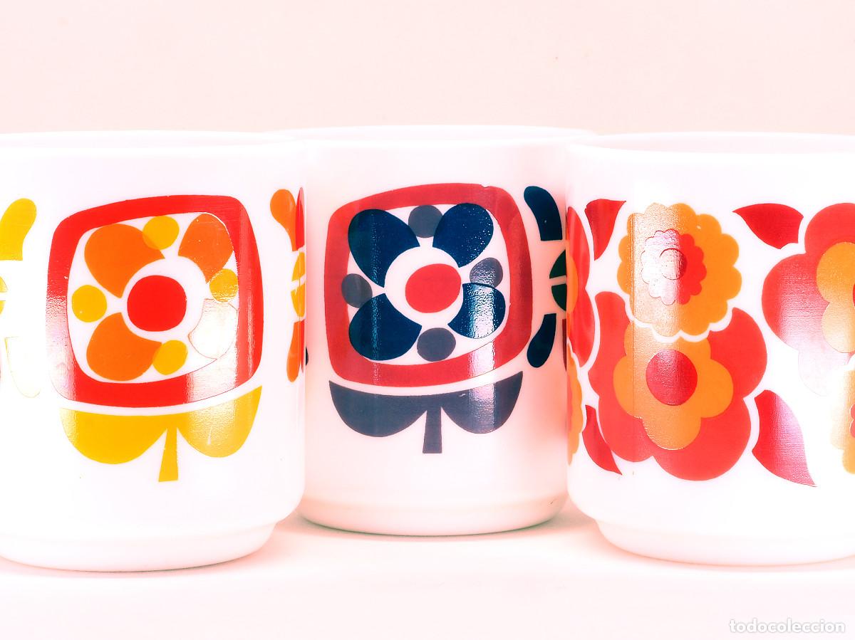 Vintage: 3 tazas Vintage marca Mobil