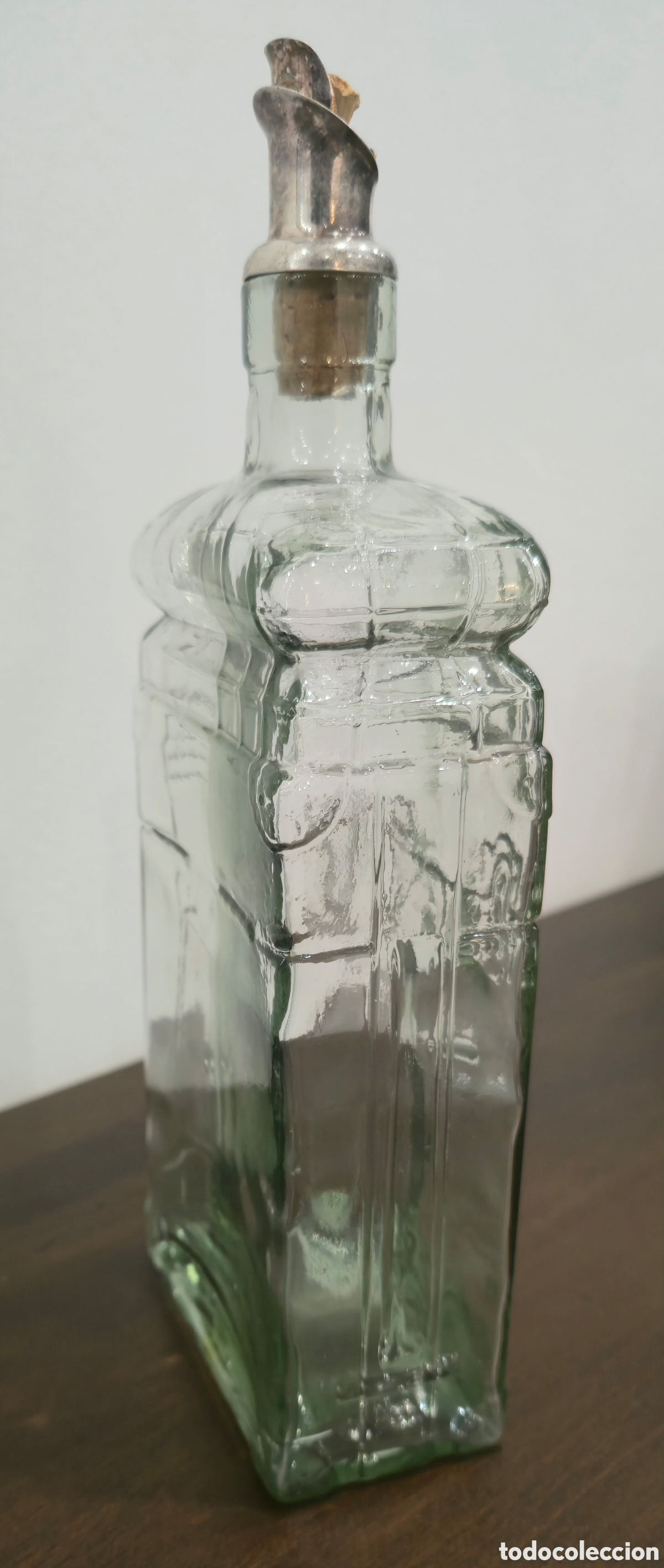 Vintage: Botella vidrio cofre. - Foto 3
