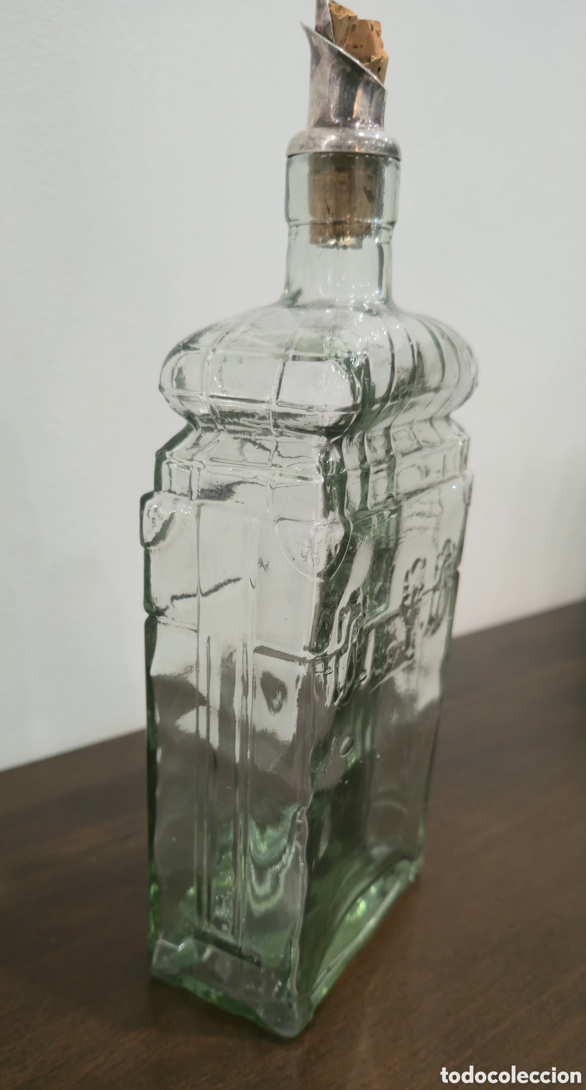 Vintage: Botella vidrio cofre. - Foto 4