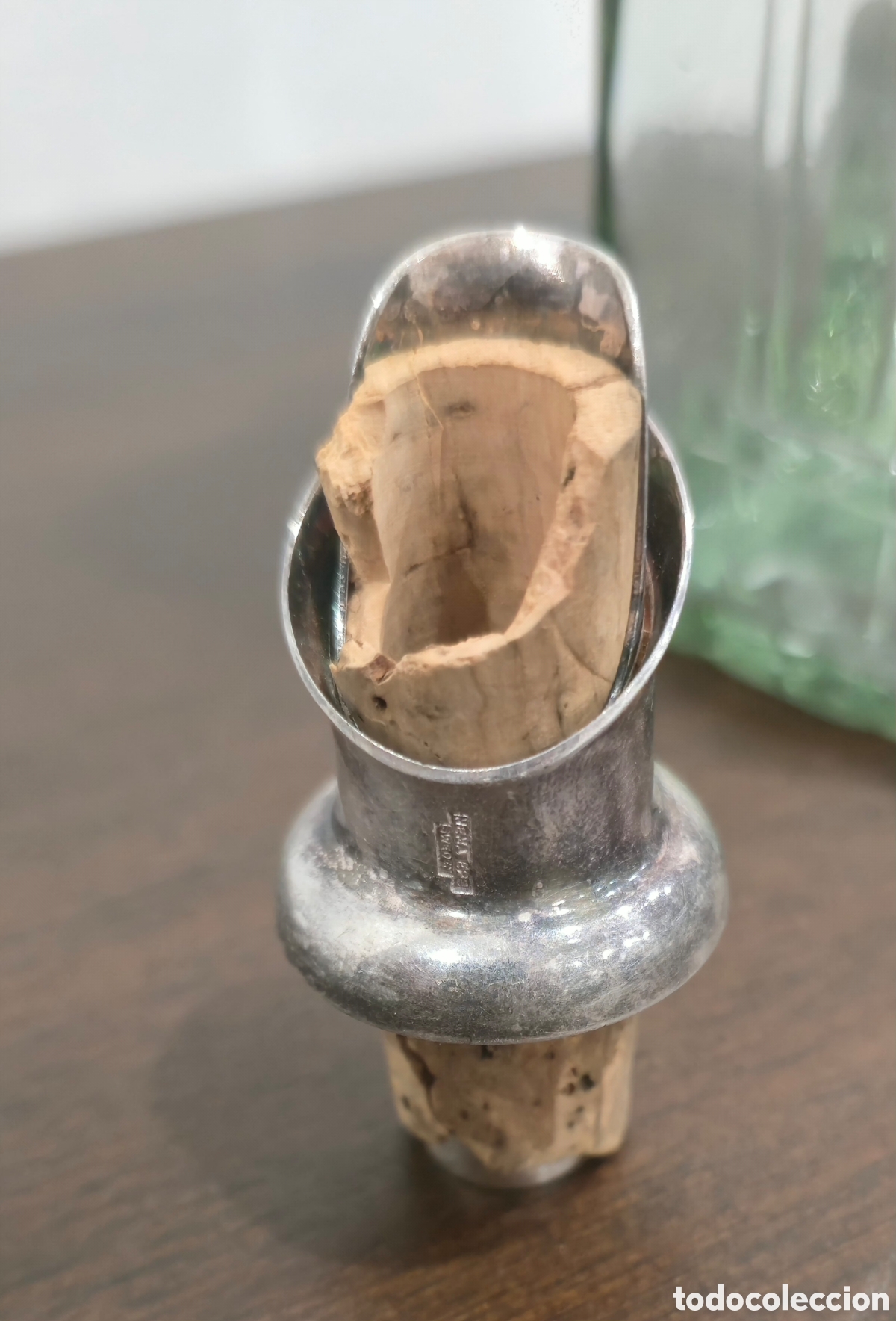 Vintage: Botella vidrio cofre. - Foto 5