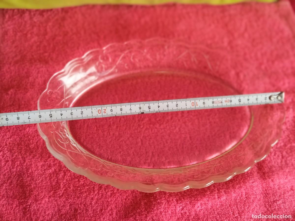Vintage: BANDEJA DE CRISTAL LABRADA - Foto 4