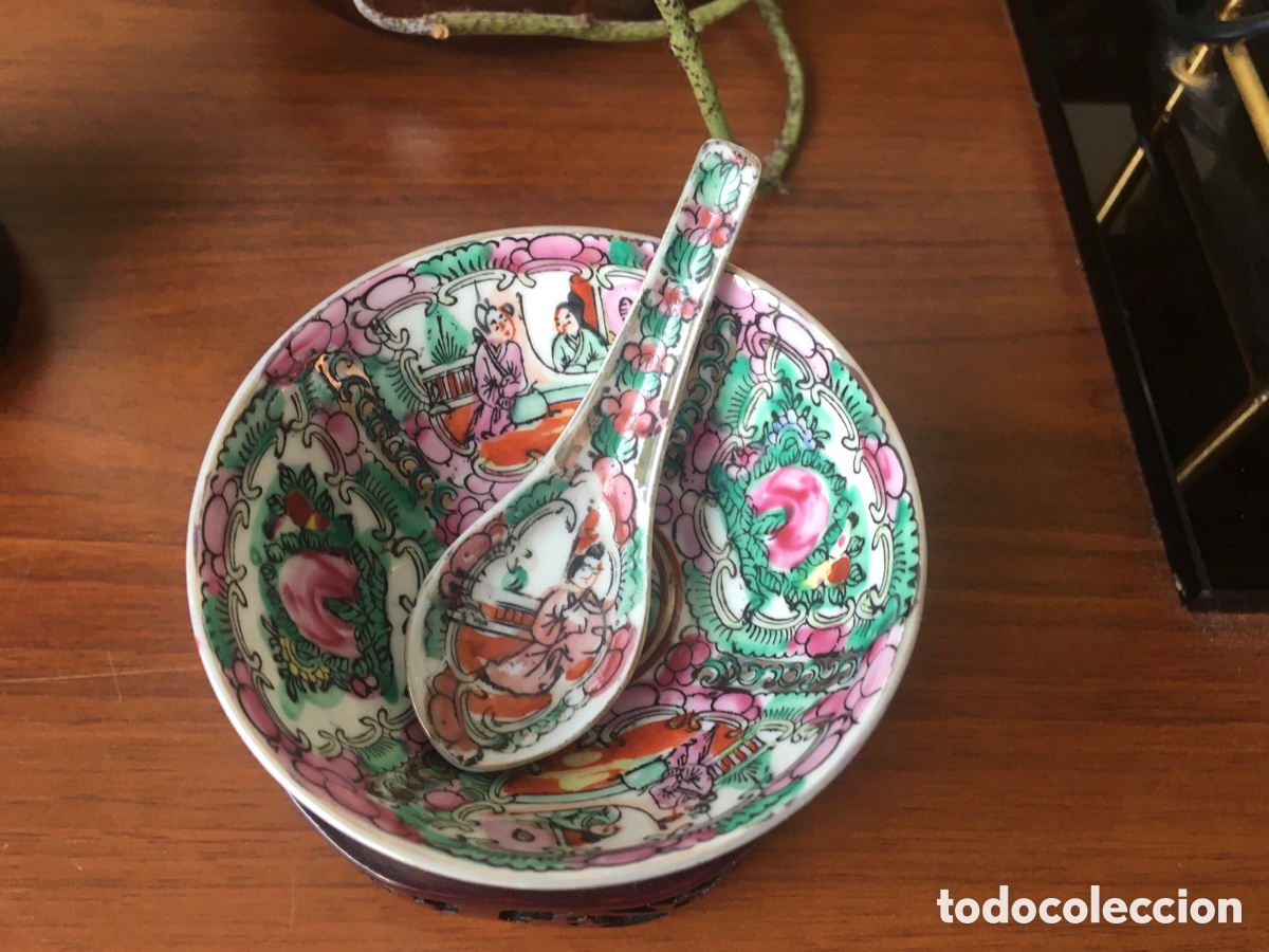 Vintage: cuenco con cuchara de Macay - Foto 4