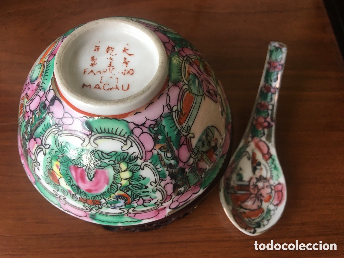 Vintage: cuenco con cuchara de Macay - Foto 5