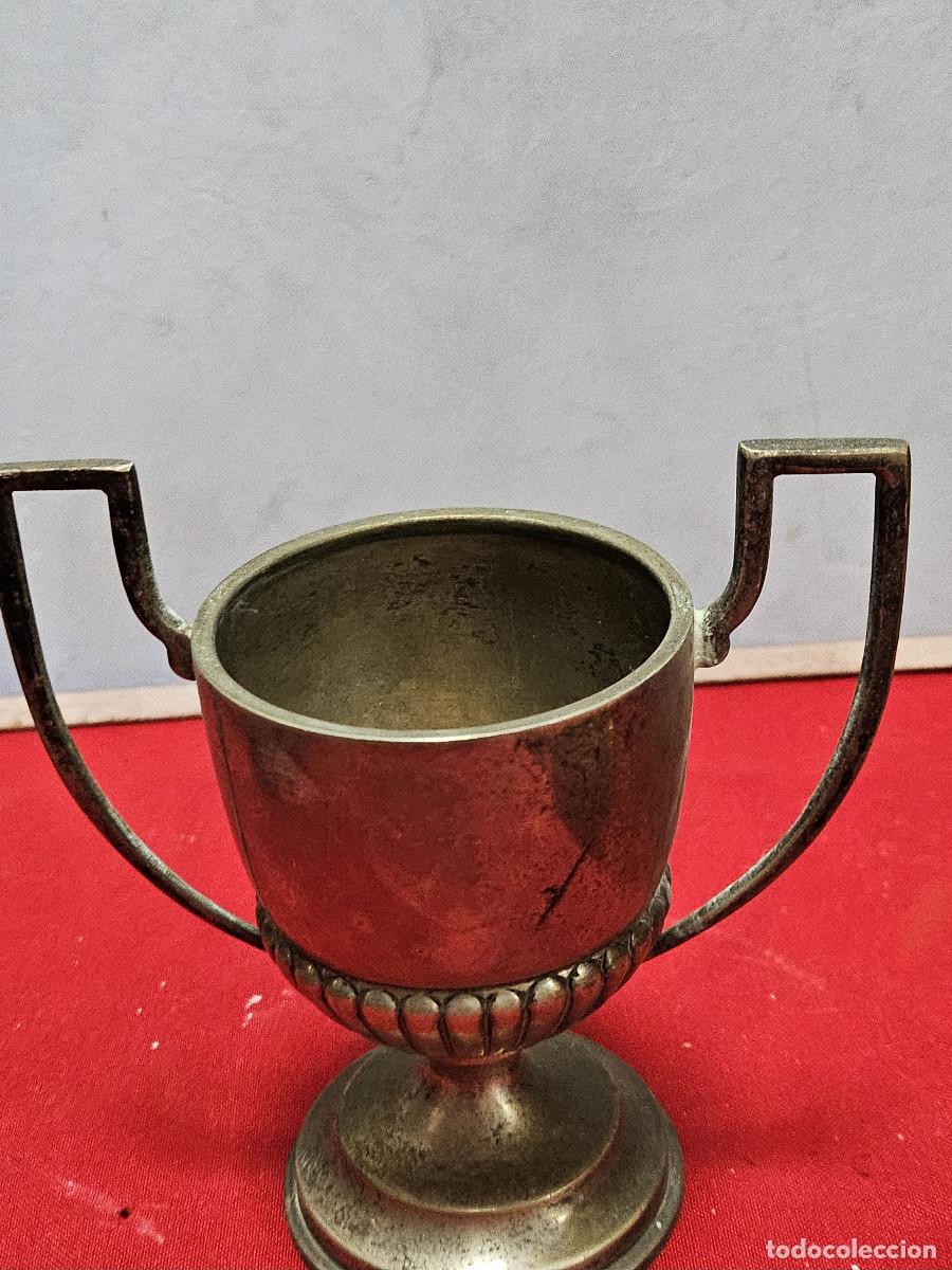 Vintage: copa o jarron de alpaca - Foto 2