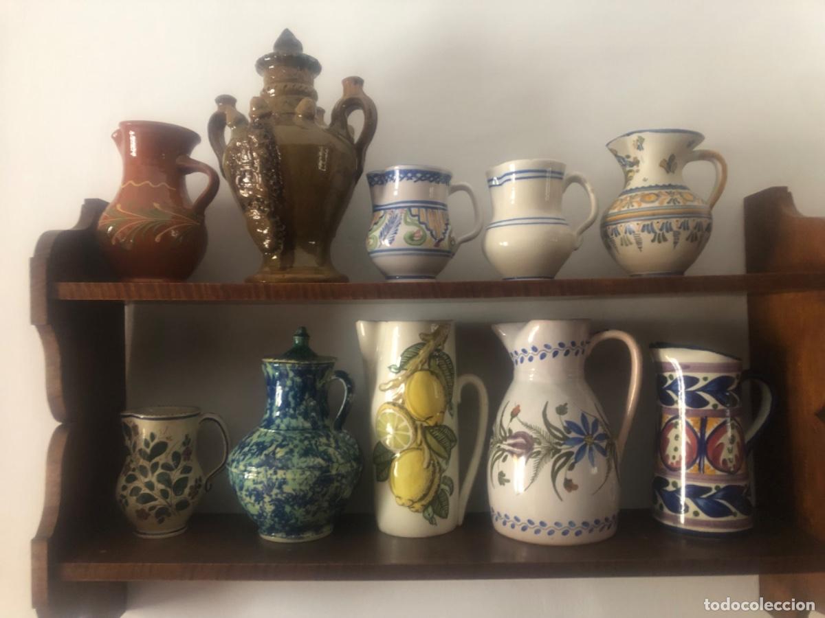 Vintage: jarras cer&aacute;micas pintadas - Foto 2