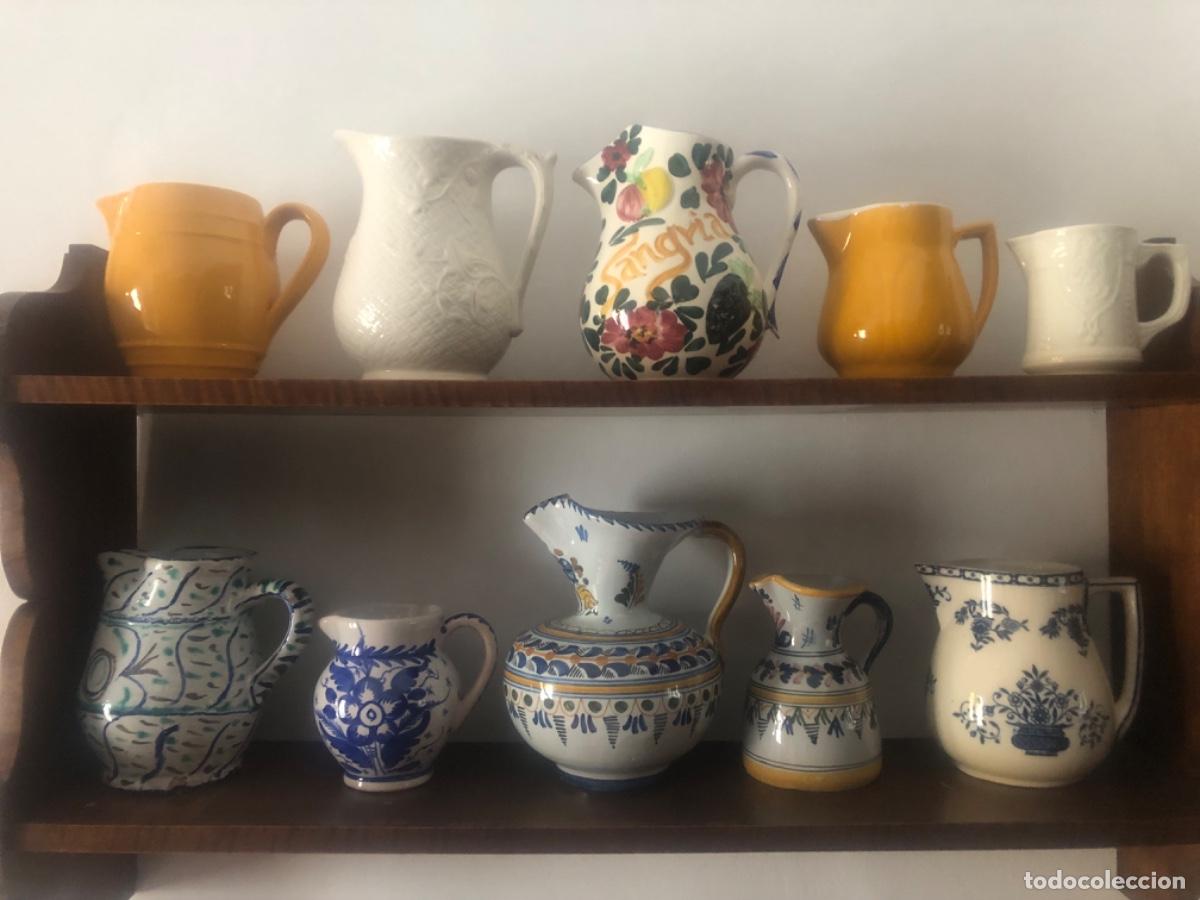Vintage: jarras cer&aacute;micas pintadas - Foto 3
