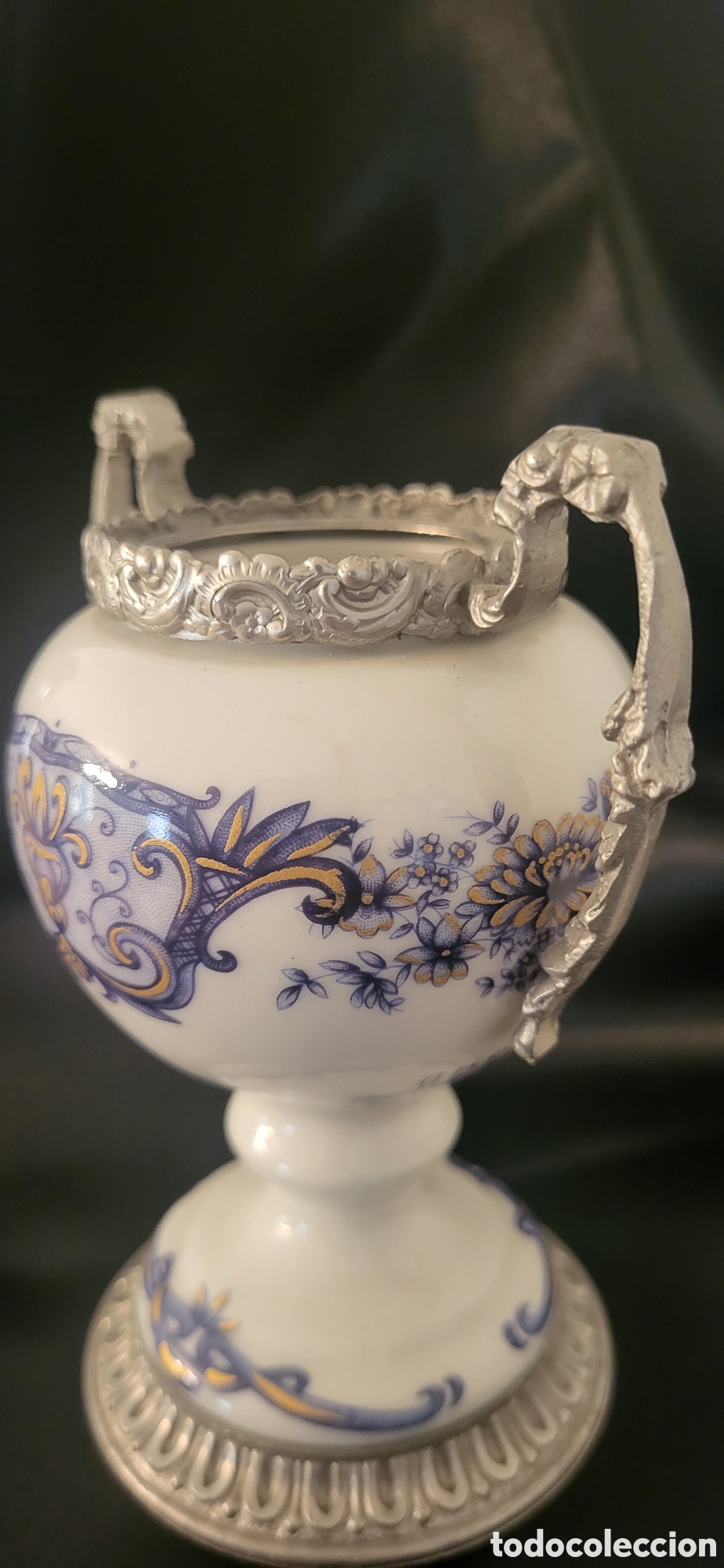 Vintage: Urna decorativa rococ&oacute; ingl&eacute;s - Foto 9