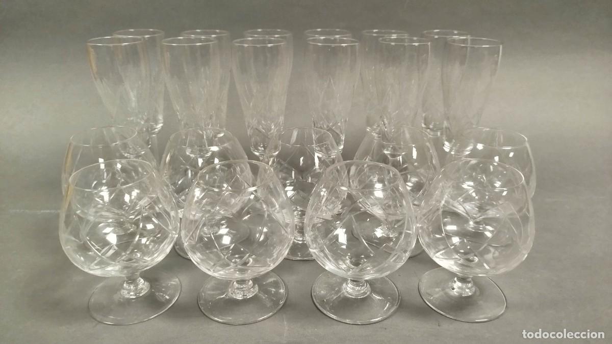 Vintage: LOTE DE COPAS DE CAVA Y DE LICOR - Foto 2