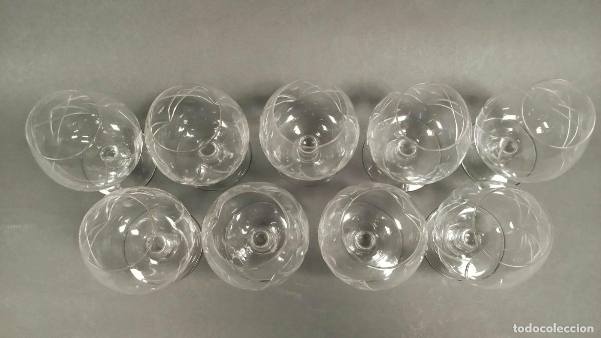 Vintage: LOTE DE COPAS DE CAVA Y DE LICOR - Foto 9