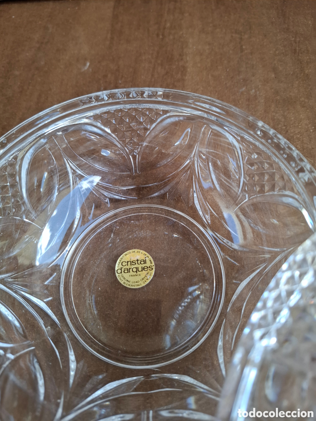 Vintage: Bombonera de cristal darques - Foto 3