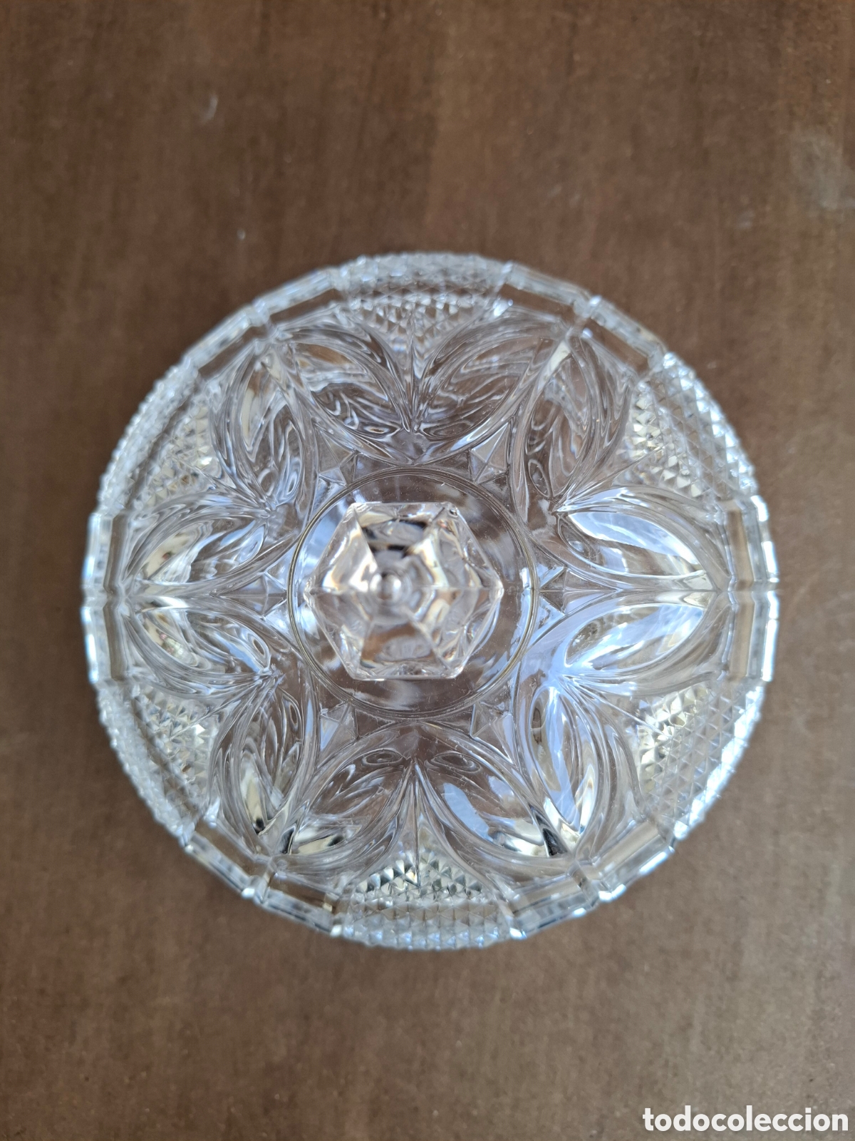 Vintage: Bombonera de cristal darques - Foto 5