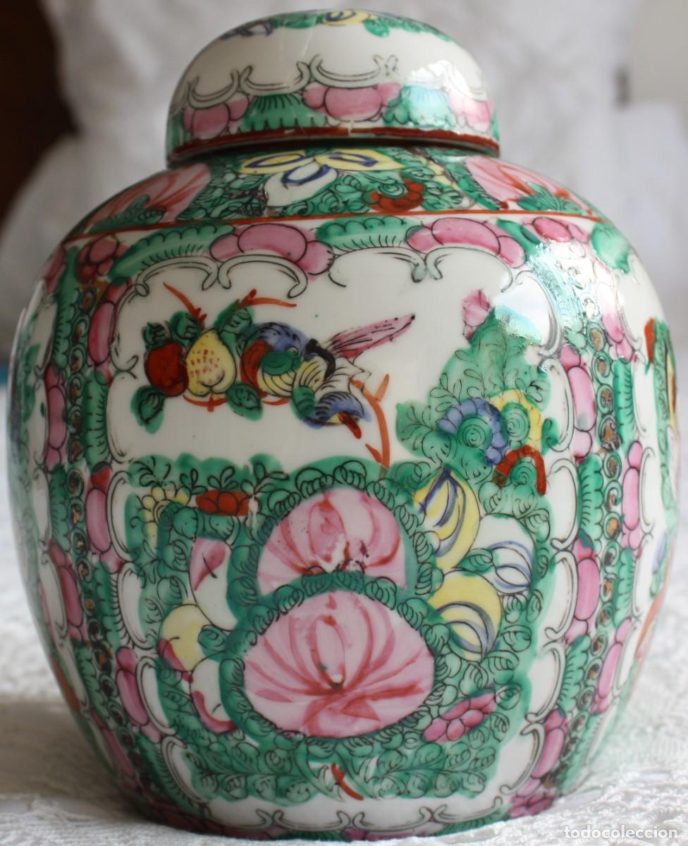 Vintage: TIBOR DE PORCELANA FINA DE MACAO