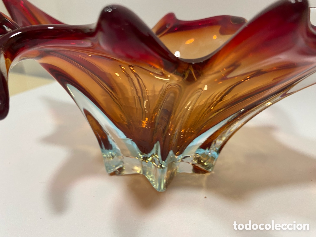 Vintage: Centro de mesa sello original Murano - Foto 7