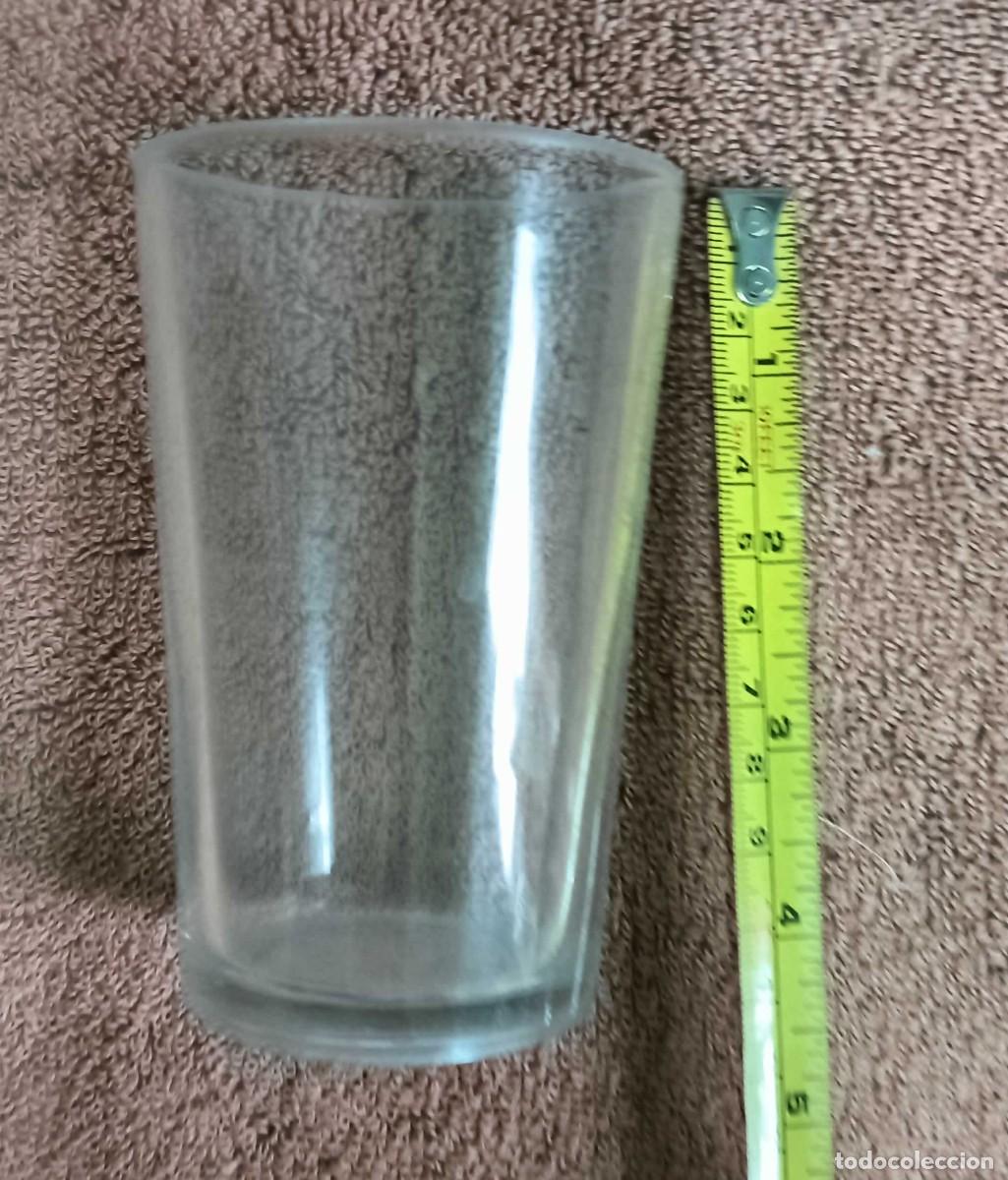 Vintage: VASO DE VIDRIO CIL&Iacute;NDRICO RESISTENTE - Foto 1