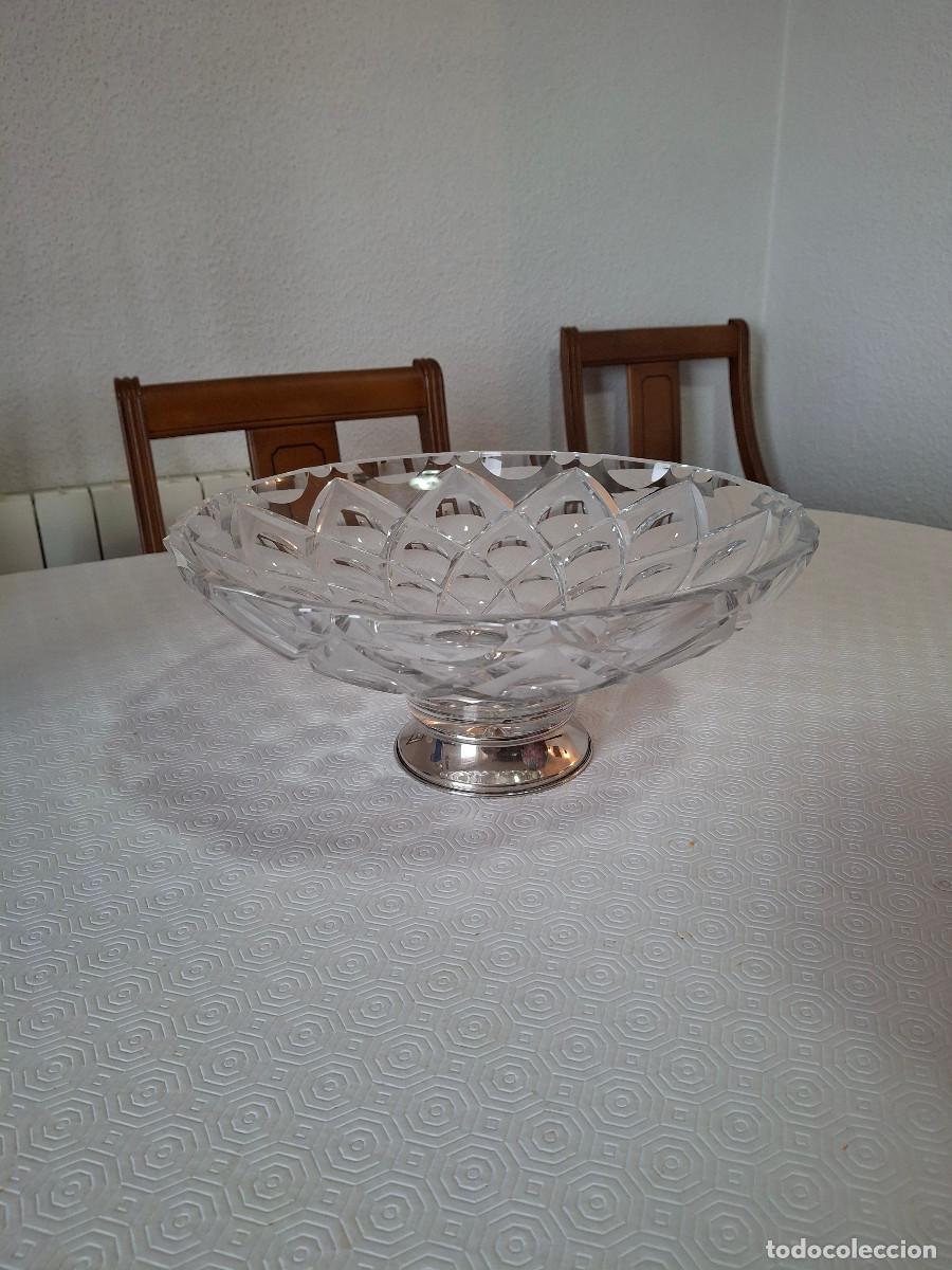 Vintage: Centro de mesa de cristal - Foto 1