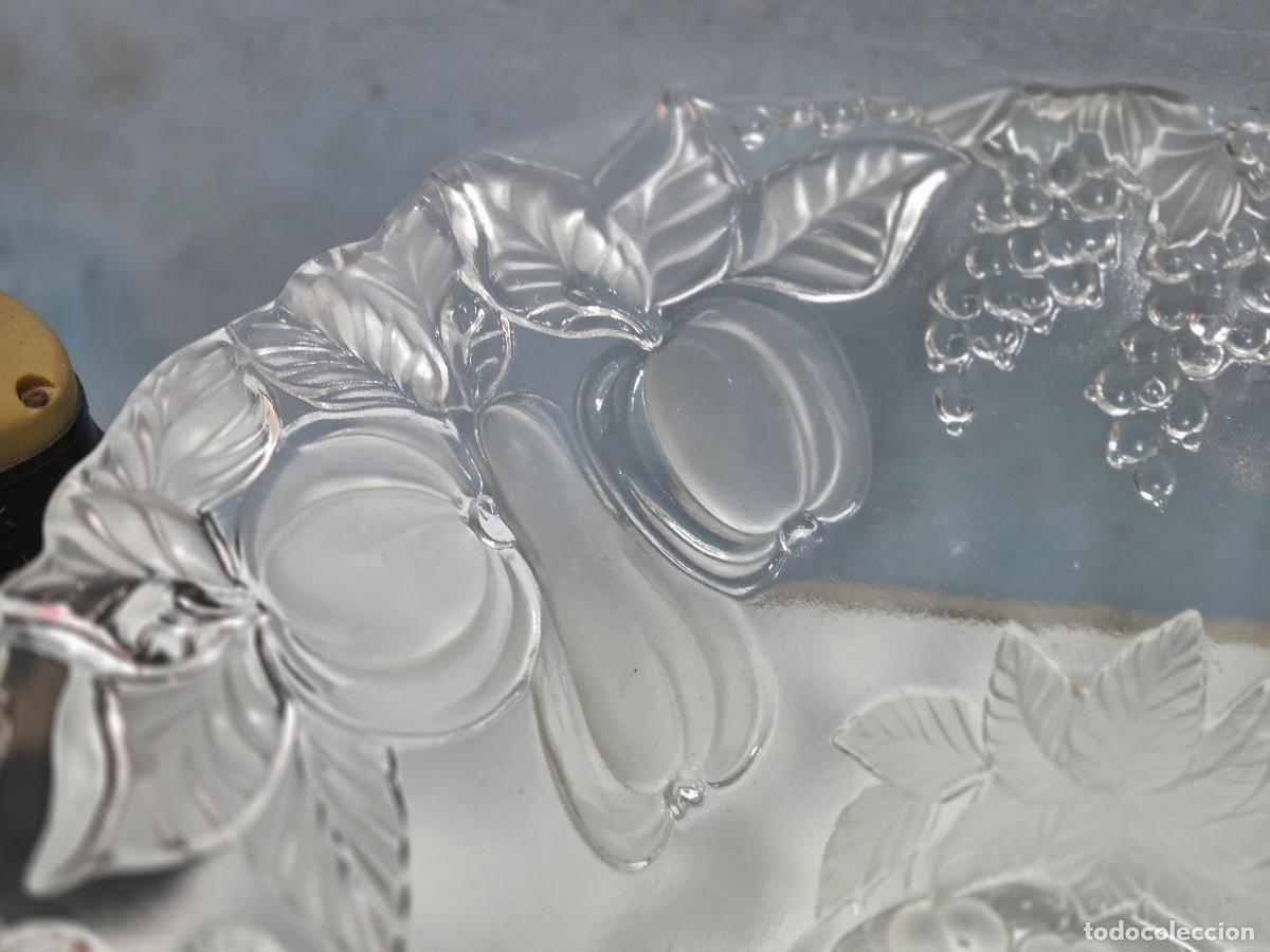 Vintage: centro de mesa de cristal labrado - Foto 3